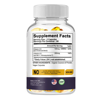 Providing Live Consciousness Vitamin K2 MK7 with D3 Supplement | Bone and Heart Health Support