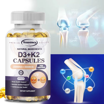 Providing Live Consciousness Vitamin K2 MK7 with D3 Supplement | Bone and Heart Health Support
